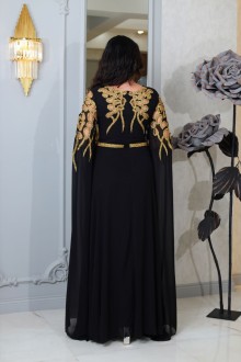 Long sleeve evening dress