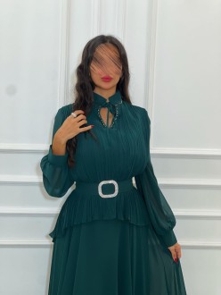 Casual belted dress