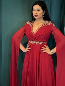 Red Evening Dress