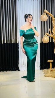 Gorgeous silk satin dress